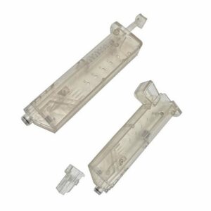 ROYAL BB Loader - Carica Pallini Rapido 120 BB · ABS Trasparente · Adattatori Pistole/Fucili/40mm