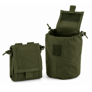 DEFCON 5 - TASCA PORTA SERBATOI ESAUSTI PIEGHEVOLE OLIVE - (DP500-OD)