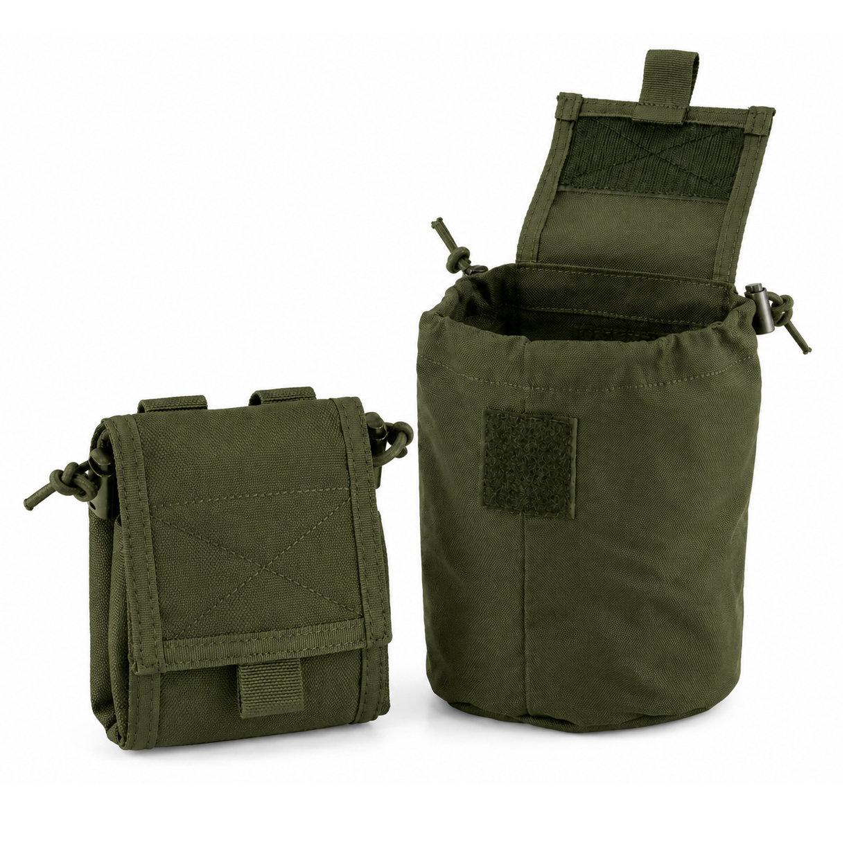 DEFCON 5 - TASCA PORTA SERBATOI ESAUSTI PIEGHEVOLE OLIVE - (DP500-OD)
