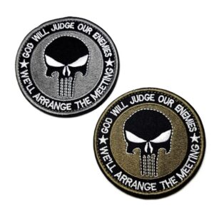 "GOD WILL JUDGE OUR ENEMIES.." Patch