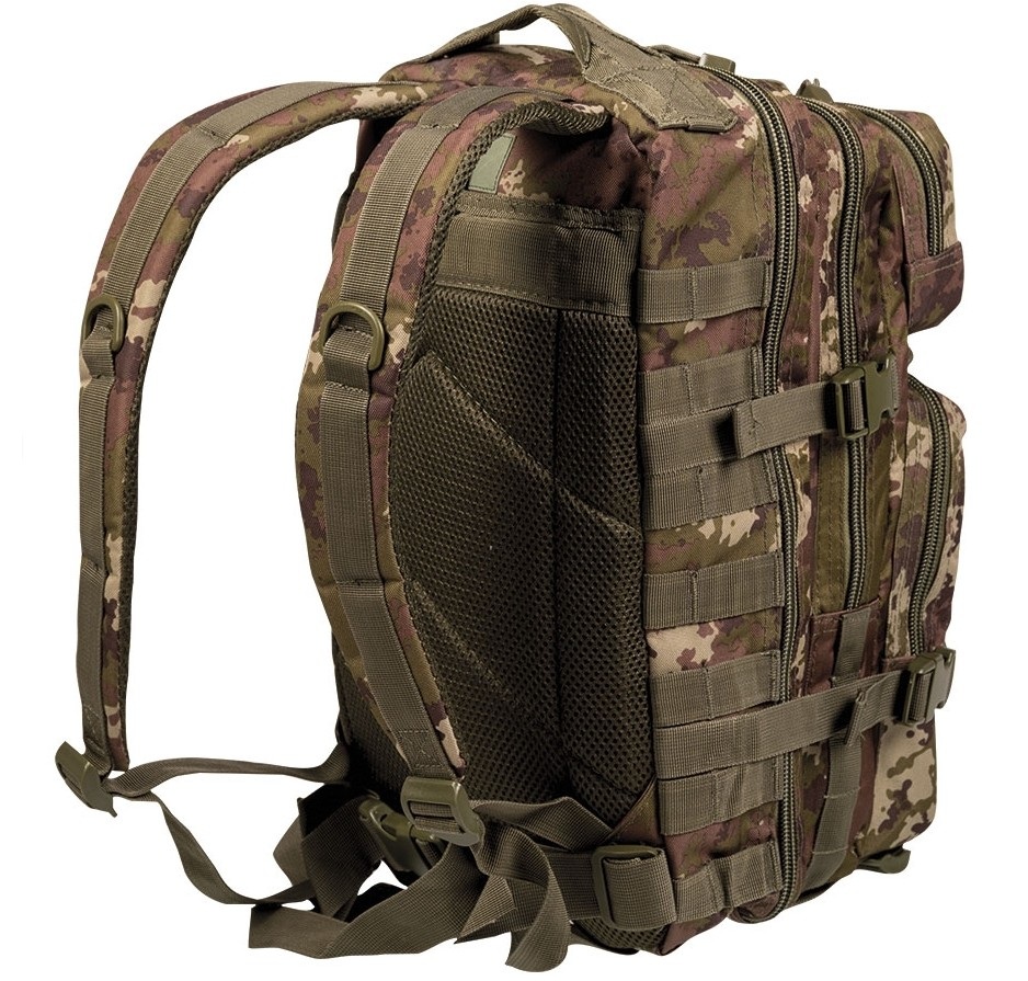 Mil‑Tec Small Assault Pack Vegetato · Zaino Tattico 20 L · Nylon 600D - immagine 2