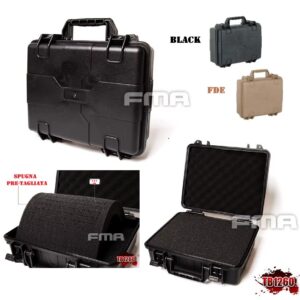 FMA Transport Case · Valigetta con Foam · Anti‑Polvere/Acqua · 28×24.5×10.8 cm (TB1260)