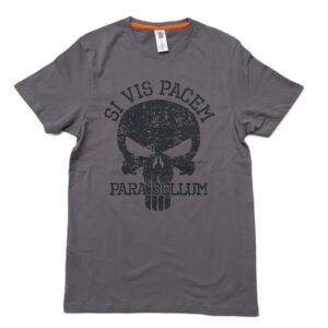 "SI VIS PACEM PARA BELLUM " T-shirt Grigia