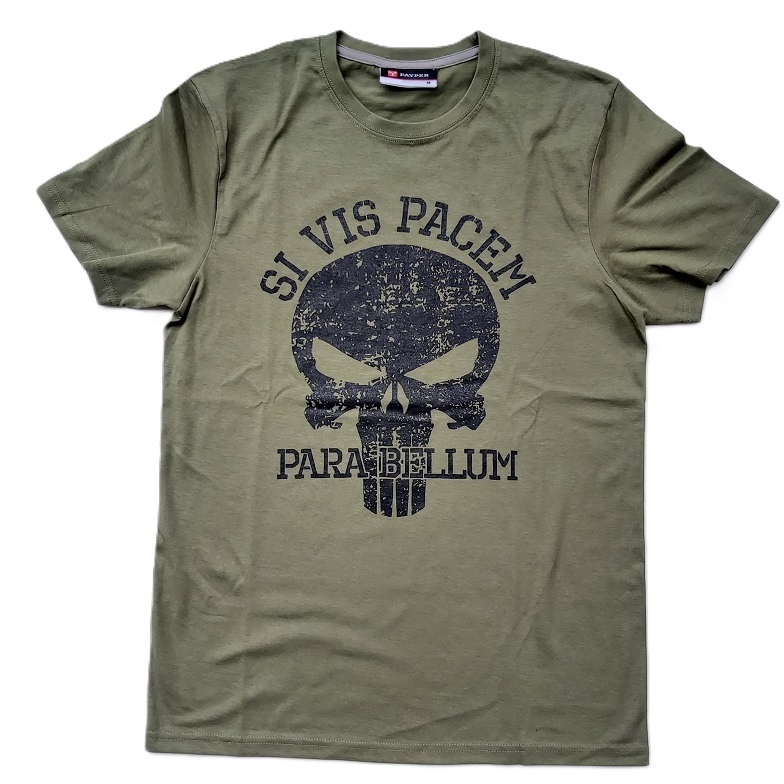 "SI VIS PACEM PARA BELLUM " T-shirt Olive Drab