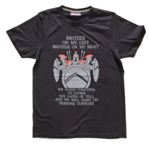 SPARTAN BROTHERHOOD - T-shirt Black