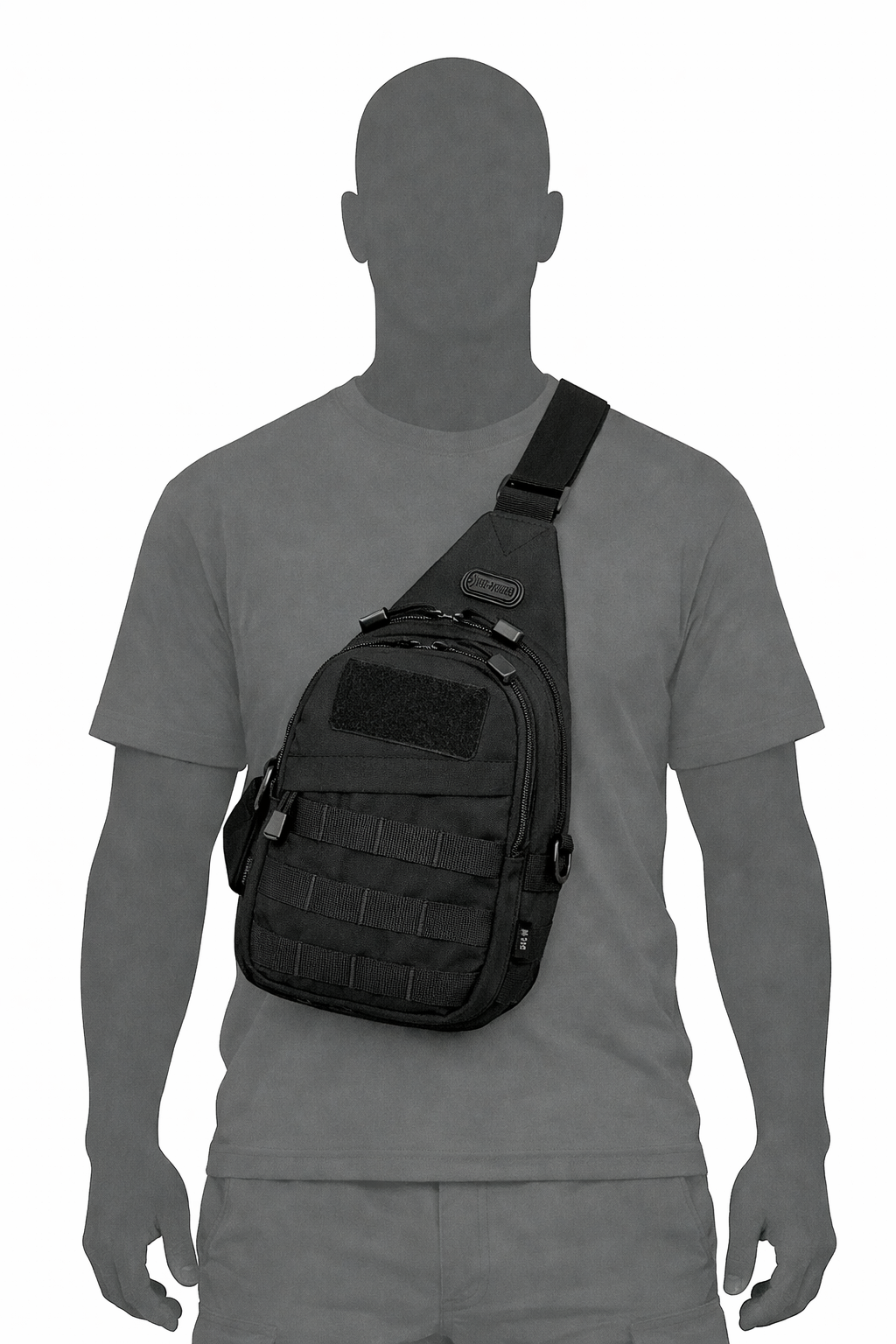 M-TAC ASSISTANT SLING BAG BLACK - Image 5