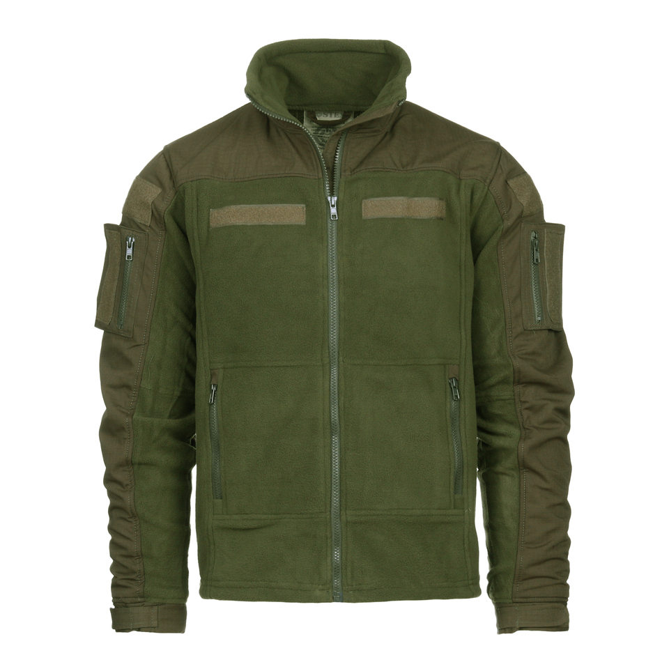 101 INC Performance Fleece Tac Jacket verde oliva