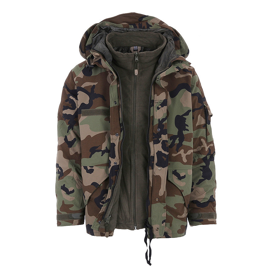 101 Inc. Parka Woodland con interno in pile sganciabile - Image 2