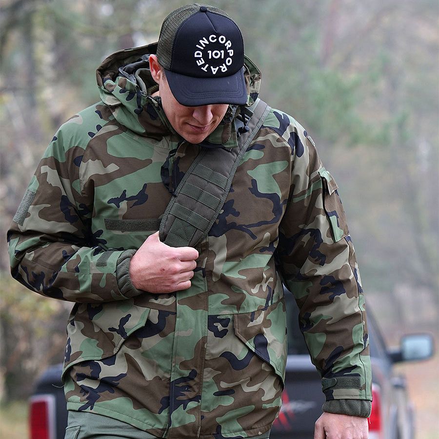 101 Inc. Parka Woodland con interno in pile sganciabile - Image 5