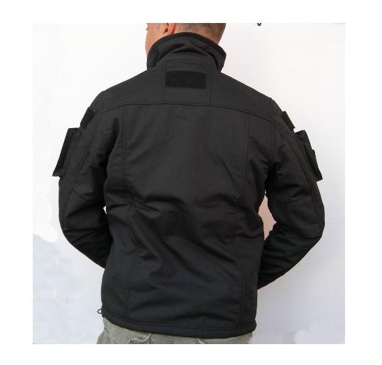 101 INC Performance Fleece Tac Jacket Black - immagine 5