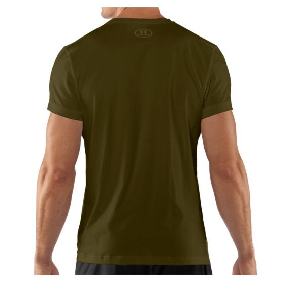 Under Armour Tactical Charged Cotton T-shirt verde oliva - immagine 2