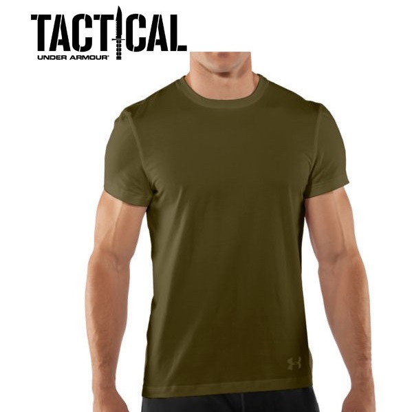 Under Armour Tactical Charged Cotton T-shirt verde oliva