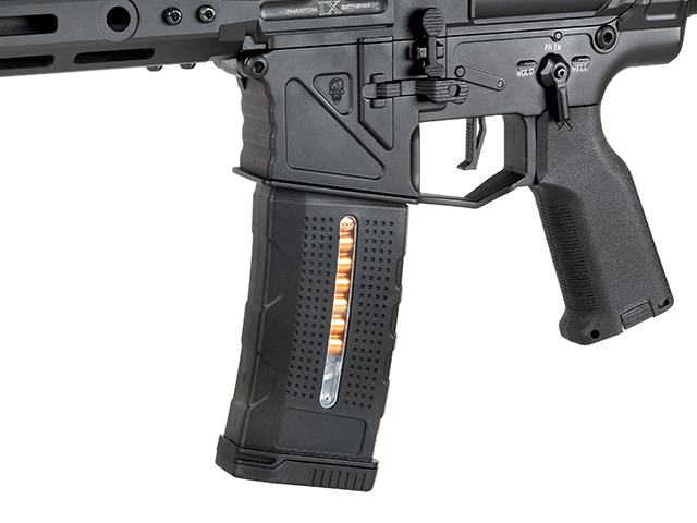 150rd Enhanced Grip Polymer Magazine for AR-15M4 - Black - Image 3