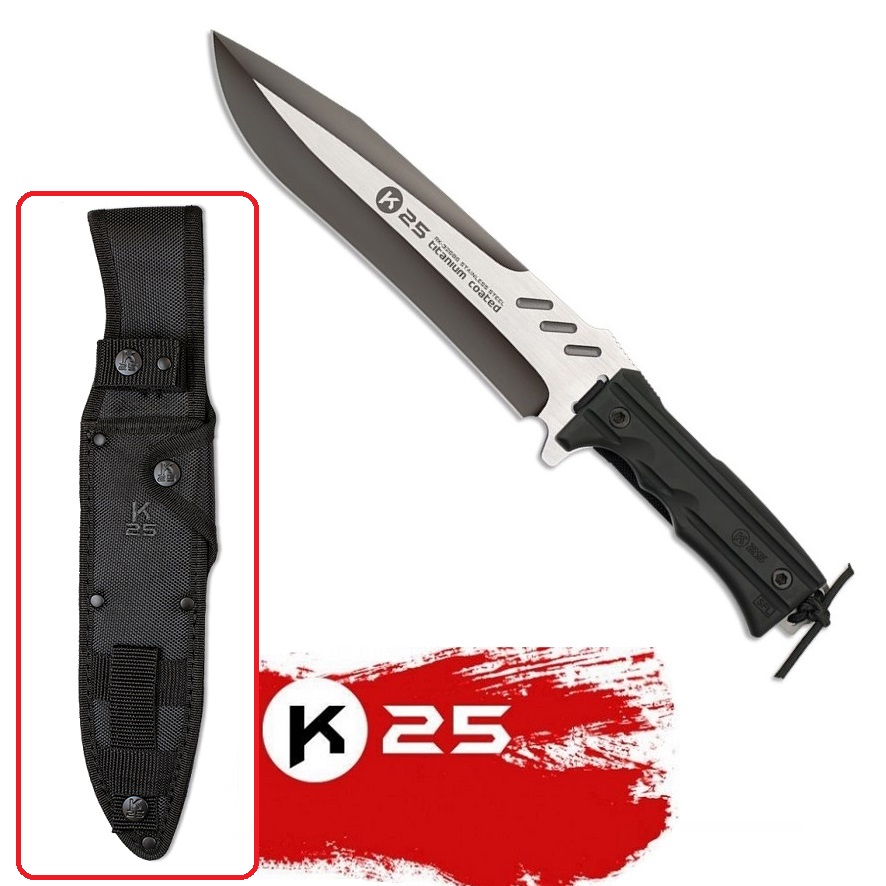 K25 Sfl Knife Bushcraft Mixed Colour Blade 22,8 cm (32686)