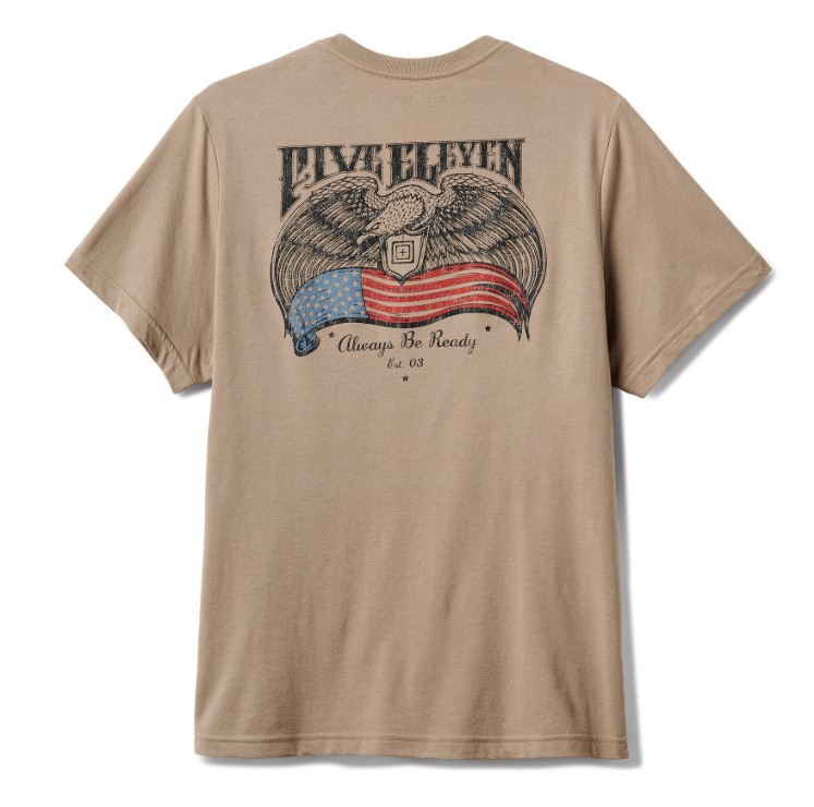 5.11 Birds And Banners SS Tee Desert Brush (76166ADD)