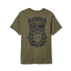 5.11 Braddah Skull S/S Tee Ranger Green (76166AKZ)