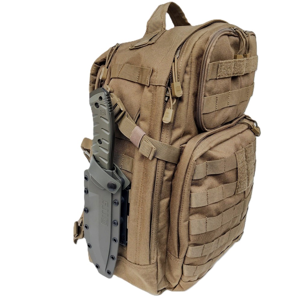 5.11 Tactical CFK7 PEACEMAKER Knife Ranger Green - MOLLE sheath (51173) - Image 7
