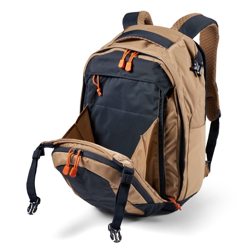 5.11 COVRT™ 18 2.0 COYOTE/DARK BLUE BACKPACK 32L (56634) - immagine 6