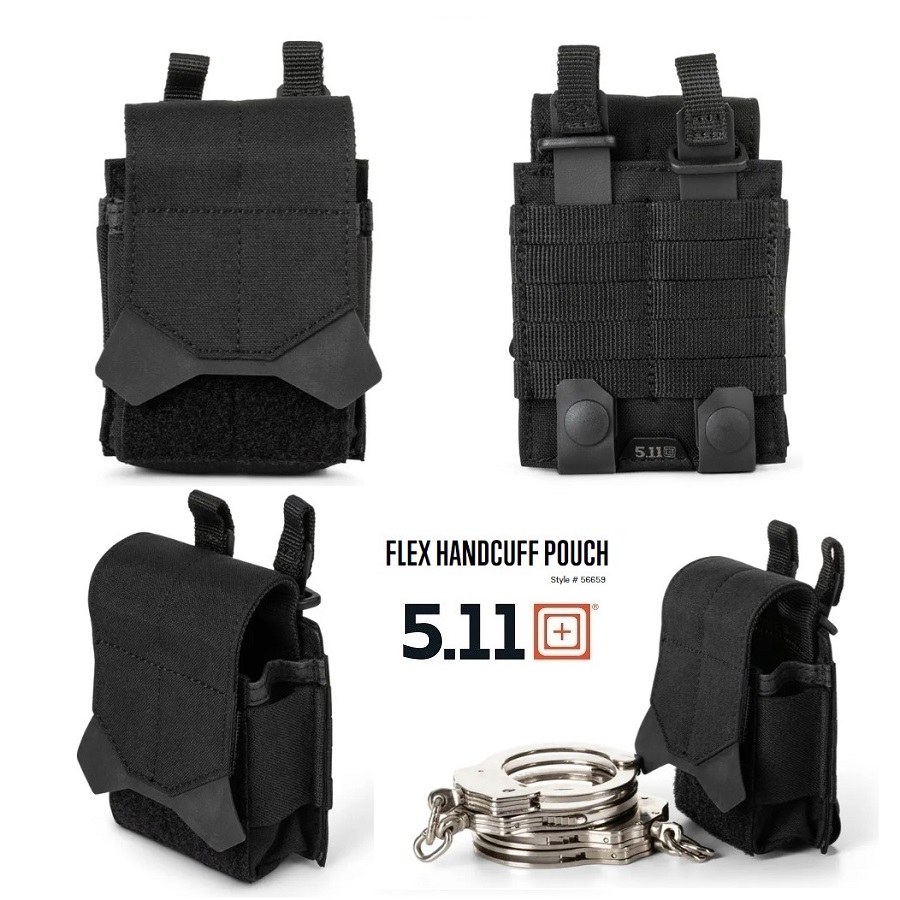5.11 FLEX HANDCUFF POUCH BLACK (56659) porta manette