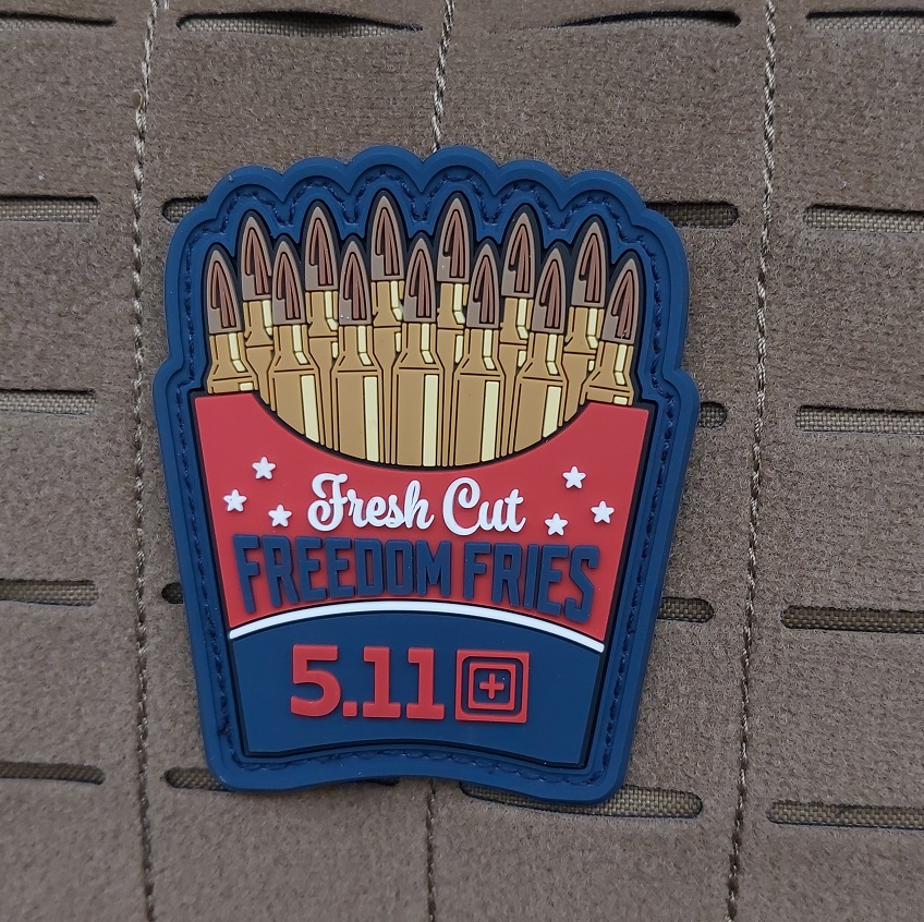 5.11 FREEDOM FRIES PVC PATCH (92241) - Image 2