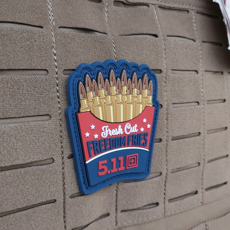 5.11 FREEDOM FRIES PVC PATCH (92241) - Image 3