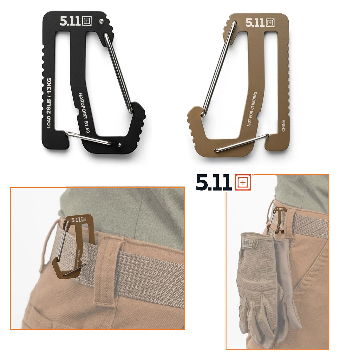 5.11 HARDPOINT B1.50 EDC KARABINER (56708)