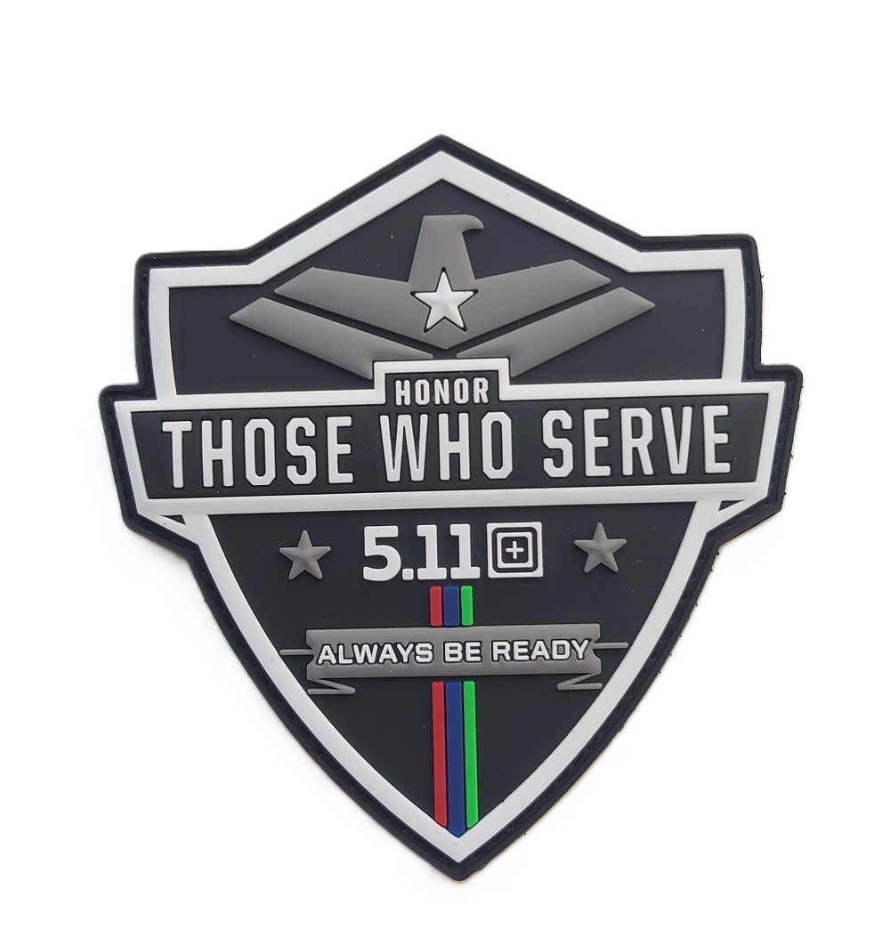 5.11 HONOR WHO THAT SERVE PVC PATCH (81896)