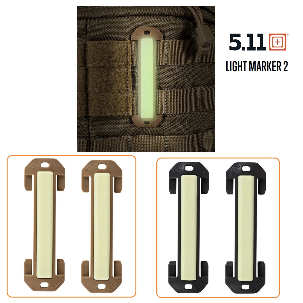 5.11 LIGHT MARKER 2 (56807) Venduti in coppia - compatibili sistema MOLLE