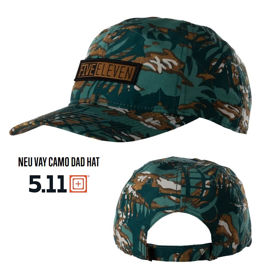 5.11 NEU VAY CAMO DAD HAT (89522ACS)