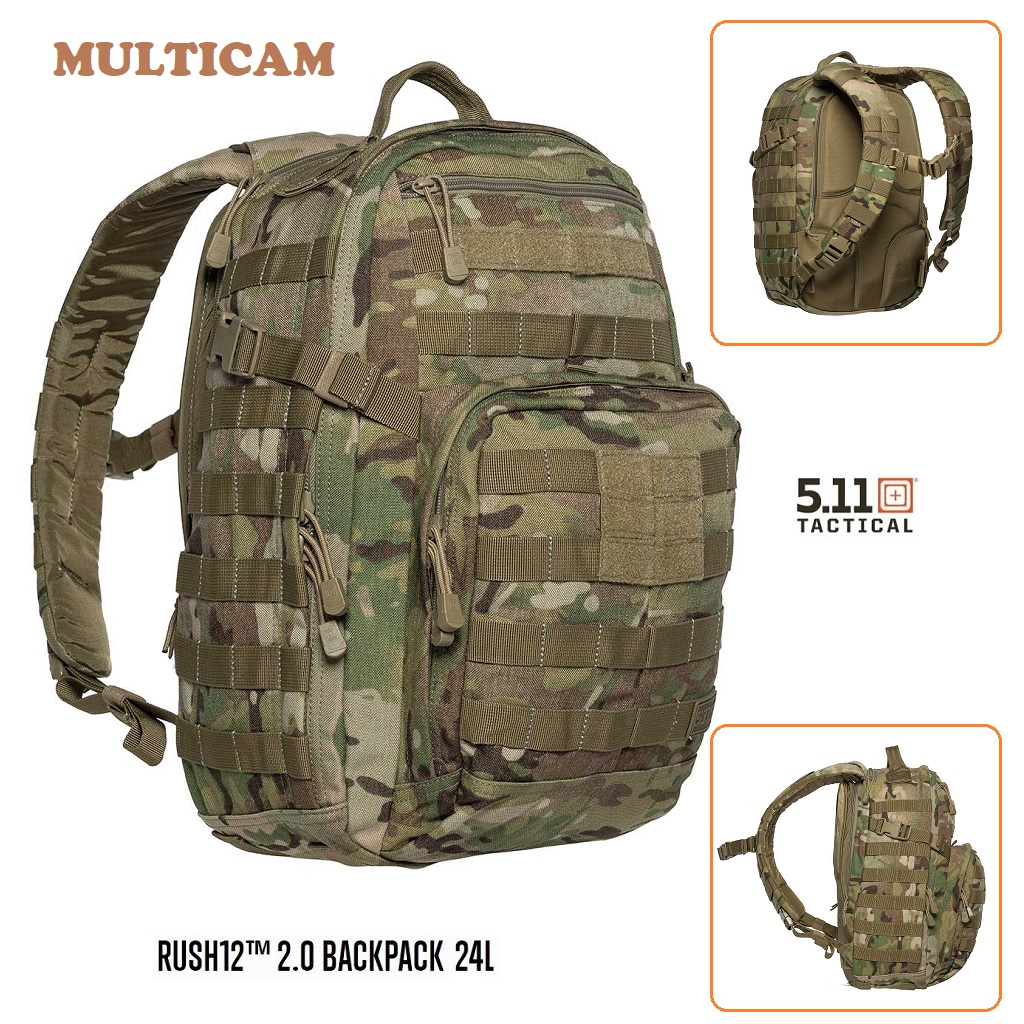 5.11 RUSH 12 2.0 Backpack Multicam 24 Lt.(56562)