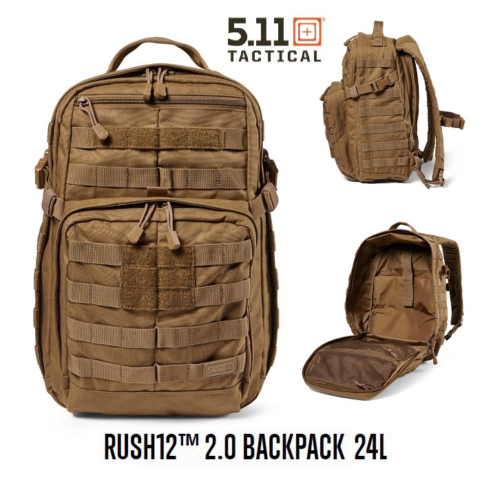5.11 RUSH 12 2.0 Backpack Kangaroo 24 Lt.(56561ABR)