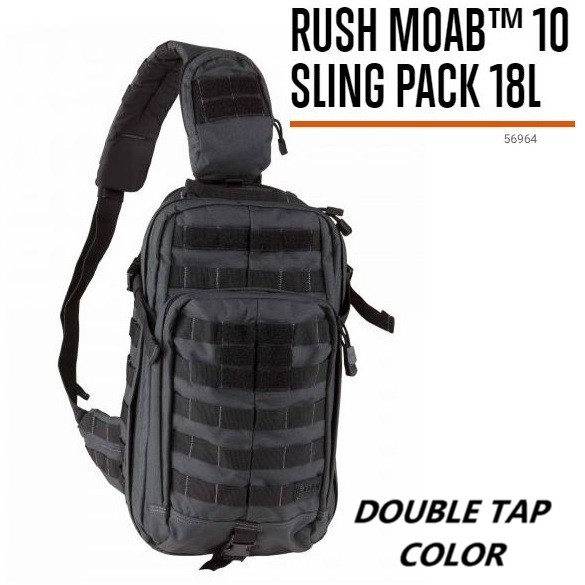 5.11 Rush MOAB-10 Double Tap- zainetto monospalla 18 litri
