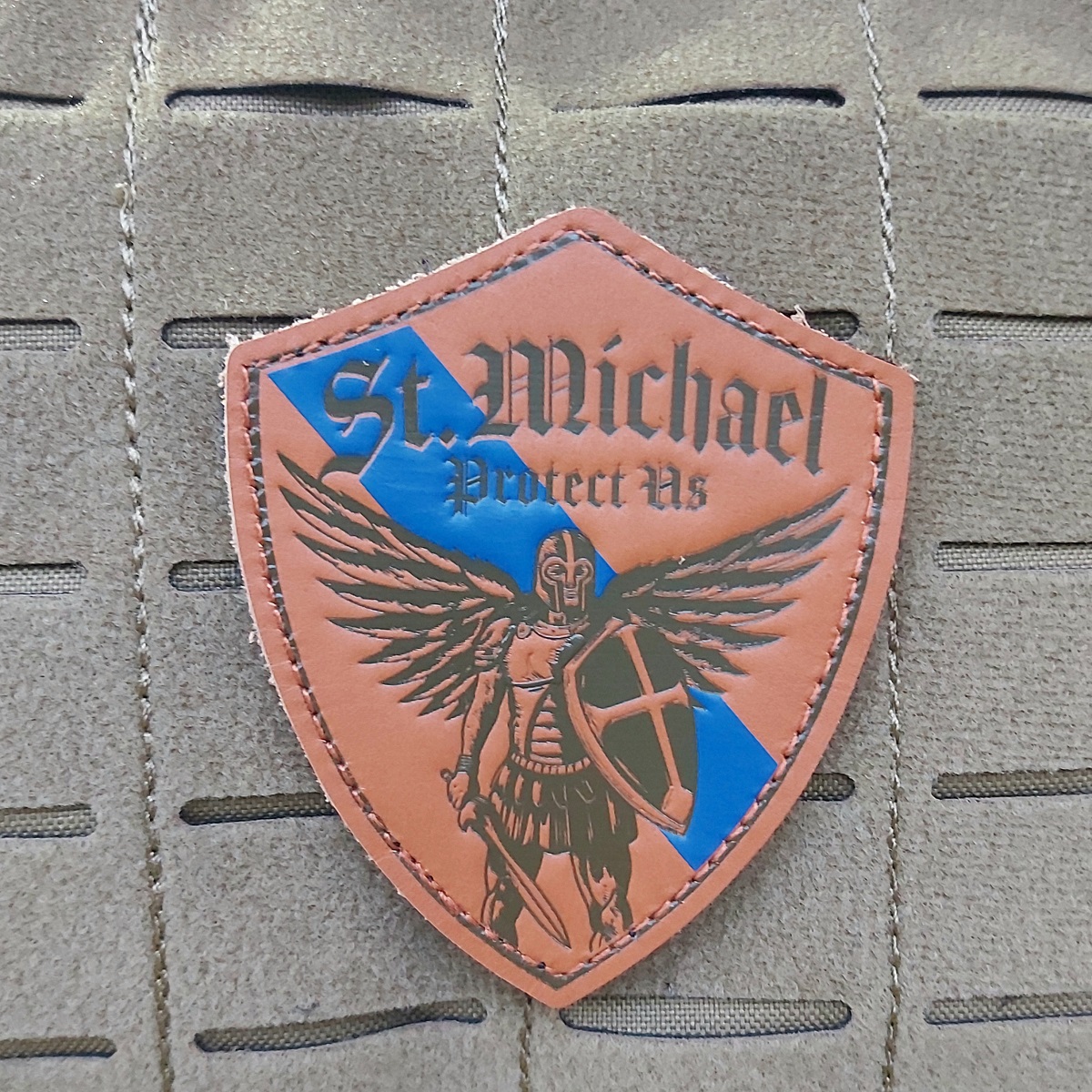 5.11 SAINT MICHAEL LEATHER PATCH (92235)