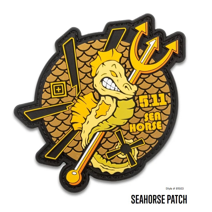 5.11 SEAHORSE PVC PATCH (81503)