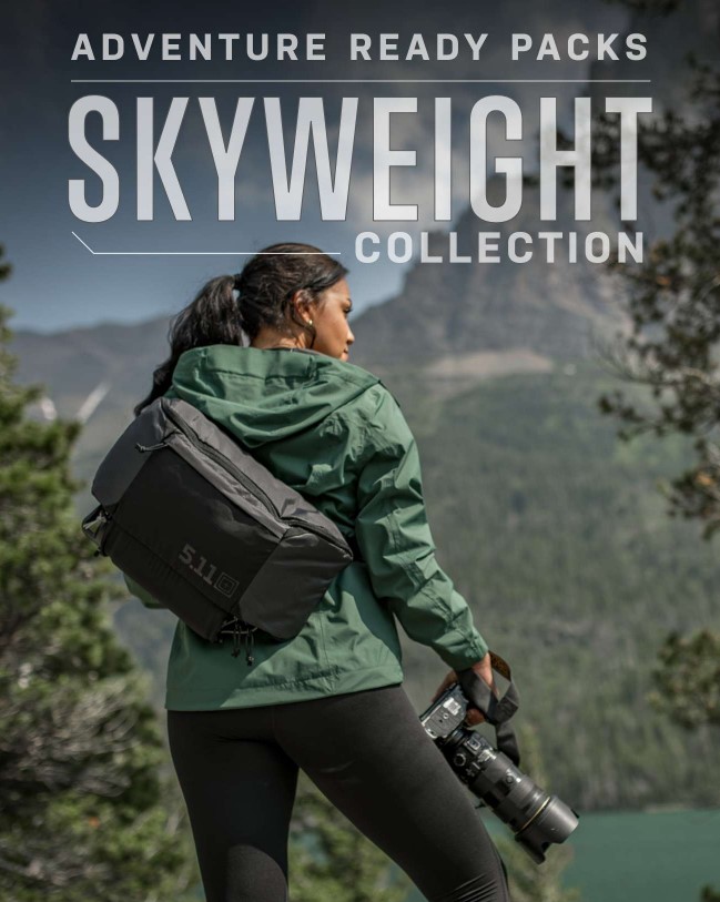 5.11 SKYWEIGHT SLING PACK 856818) Zaino Monospalla capienza 10 litri - immagine 6