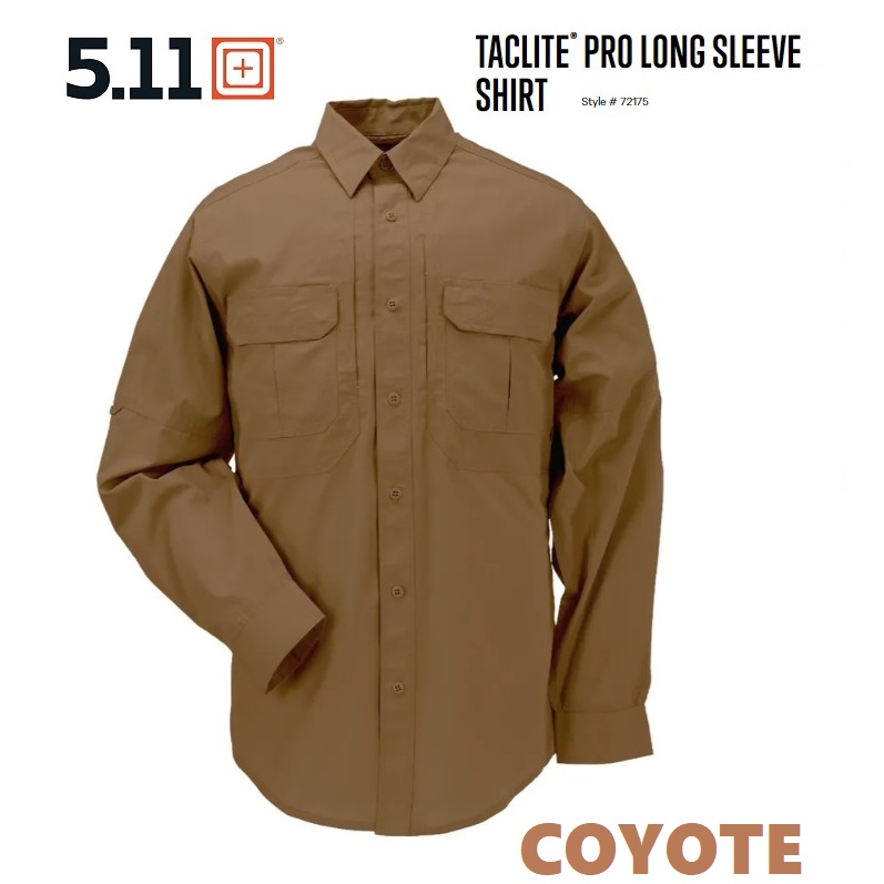 5.11 Taclite Pro Long Sleeve Shirt Coyote (72175)