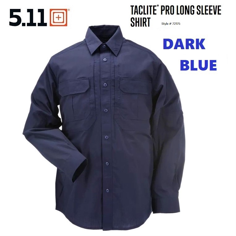 5.11 Taclite Pro Long Sleeve Shirt Dark Blue (72175)