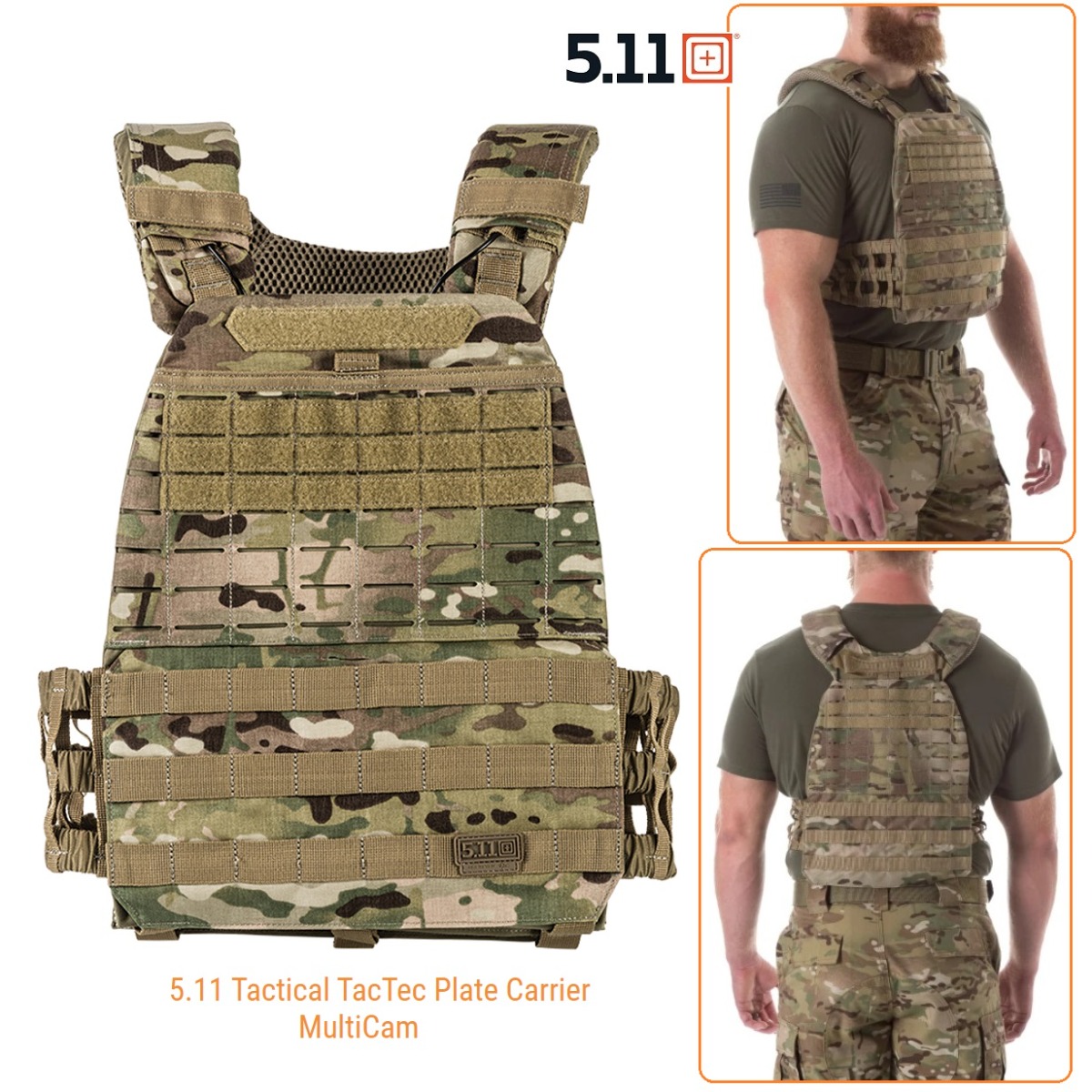5.11 Tactical TACTEC Plate Carrier MULTICAM (56385)
