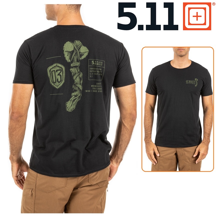 5.11 CHIP AXE Tee black - (41280ADC)