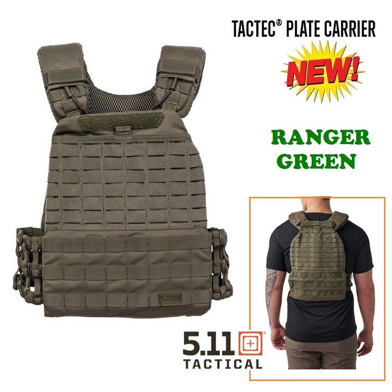5.11 TacTec Plate Carrier Ranger Green (56100-186)