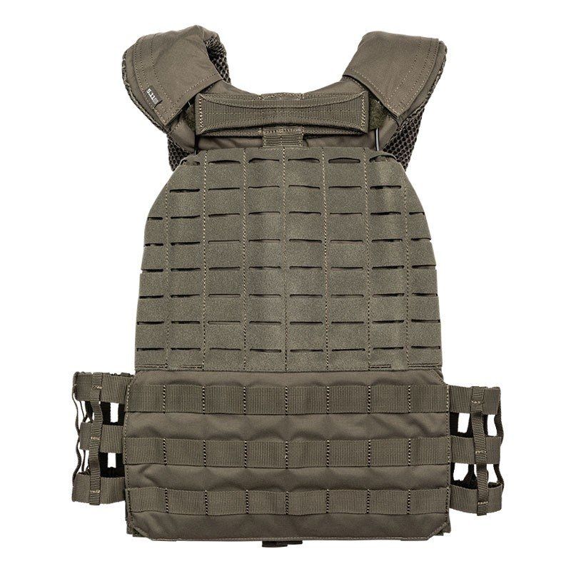 5.11 TacTec Plate Carrier Ranger Green · Porta Piastre 500D · MOLLE Laser‑Cut · (56100-186) - immagine 2