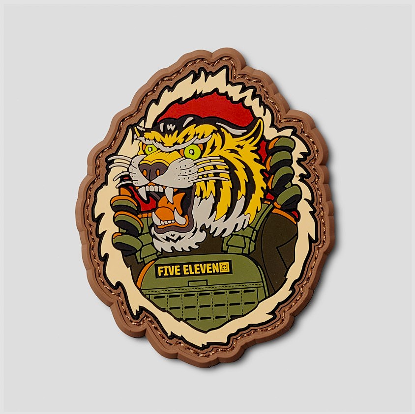5.11 Tiger Rage Patch PVC (6890230AOQ)