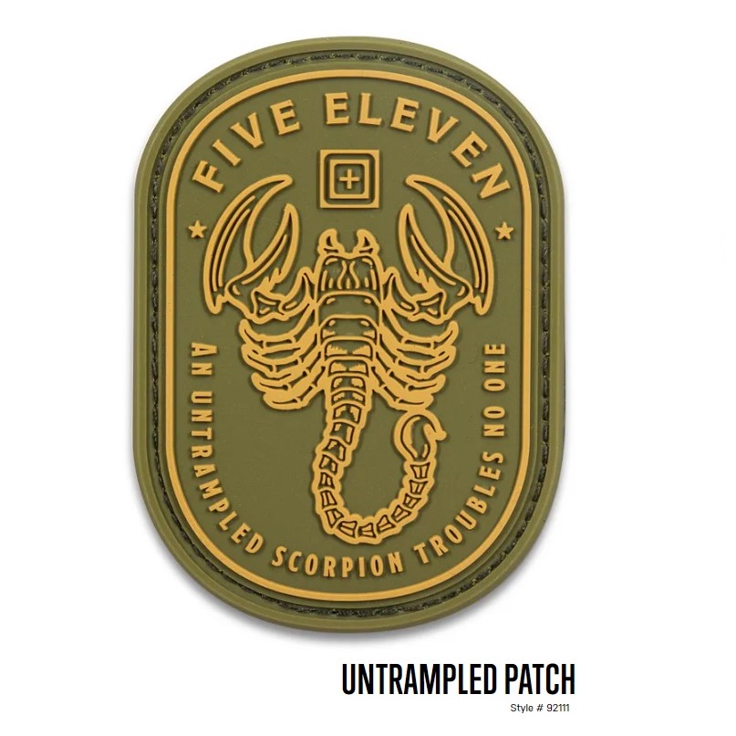 5.11 UNTRAMPLED SCORPION PVC PATCH (92111)