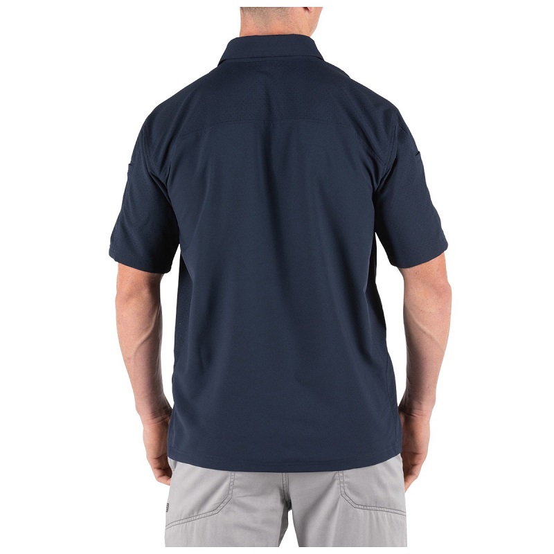 5.11 Freedom Flex Woven Camicia Manica Corta - Peacoat (71340-787) - Image 2
