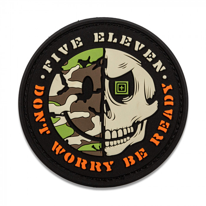 5.11 DON'T WORRY HAPPY PVC PATCH (92182)