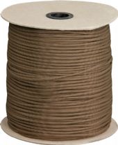 Paracord 550 type III mil-spec coyote brown