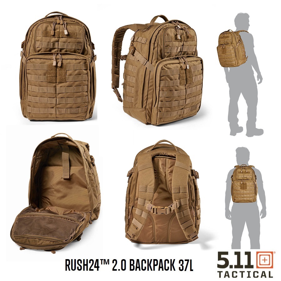 5.11 RUSH 24 2.0 Backpack Kangaroo 37 Lt.(56563)