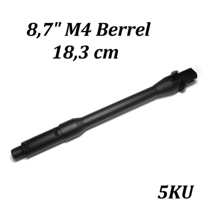 5KU 8,7"  M4 Barrel black