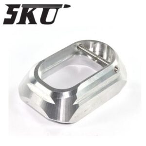 5KU SHPD Style Hi-CAPA Magwell silver(GB-207)
