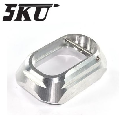 5KU SHPD Style Hi-CAPA Magwell silver(GB-207)
